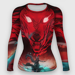 Рашгард женский Honkai Star Rail Feixiao, цвет: 3D-принт