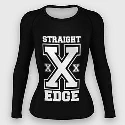 Женский рашгард Straight edge SXE