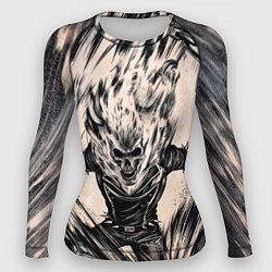 Рашгард женский Ghost Rider, цвет: 3D-принт
