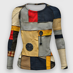Женский рашгард Ретро пэчворк