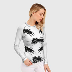 Рашгард женский Mezzanine, цвет: 3D-принт — фото 2