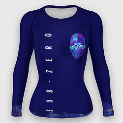 Рашгард женский Mortal Kombat - Саб-Зиро, цвет: 3D-принт