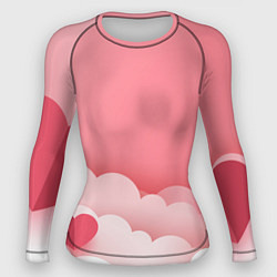 Женский рашгард Облака любви
