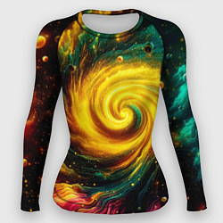 Женский рашгард Neon space - ai art fantasy