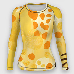 Женский рашгард Солнечные пятна жирафа