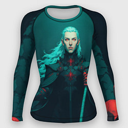 Рашгард женский Седовласый некромант, цвет: 3D-принт