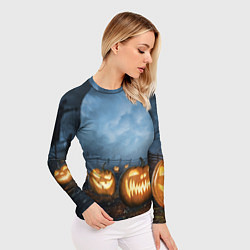 Рашгард женский Костюмы для halloween, цвет: 3D-принт — фото 2