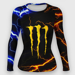 Рашгард женский Monster energy storm, цвет: 3D-принт