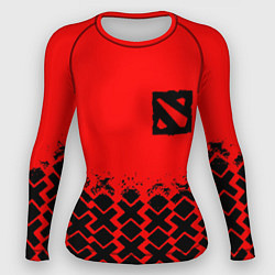 Женский рашгард Dota игровой паттерн