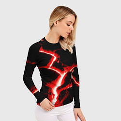 Рашгард женский The rift, цвет: 3D-принт — фото 2