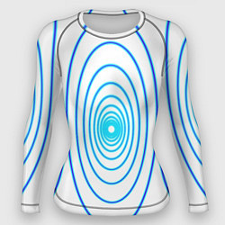 Женский рашгард Овалы с свечением