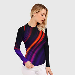 Рашгард женский Multicolored, цвет: 3D-принт — фото 2