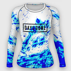 Женский рашгард Daysgone голубые краски