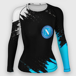Рашгард женский Napoli краски текстура, цвет: 3D-принт