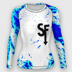 Рашгард женский Sally Face краски, цвет: 3D-принт