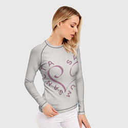 Рашгард женский Святая святых, цвет: 3D-принт — фото 2