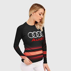 Рашгард женский Audi sport auto, цвет: 3D-принт — фото 2