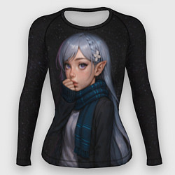 Рашгард женский Эмилия реализм, цвет: 3D-принт