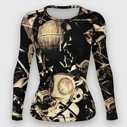 Рашгард женский Дарт Вейдер Йода Чубакка и другие из Star Wars, цвет: 3D-принт