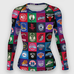 Женский рашгард Команды НБА разноцветные