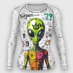 Рашгард женский Вы не одиноки, цвет: 3D-принт