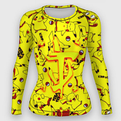 Рашгард женский Doom x pokemon, цвет: 3D-принт