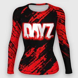 Рашгард женский Dayz штрихи красок, цвет: 3D-принт