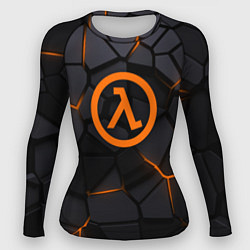 Рашгард женский Half Life - armor, цвет: 3D-принт