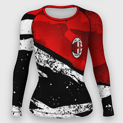 Женский рашгард ФК Милан - потертости