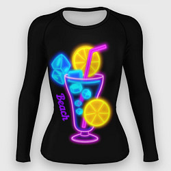 Женский рашгард Night beach