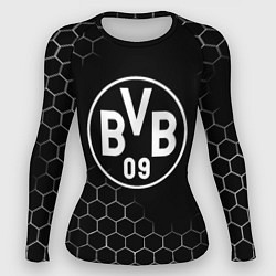 Рашгард женский Borussia соы броня текстура, цвет: 3D-принт