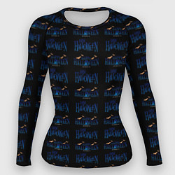 Рашгард женский Happy halloween pattern, цвет: 3D-принт