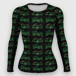 Рашгард женский Halloween pattern, цвет: 3D-принт