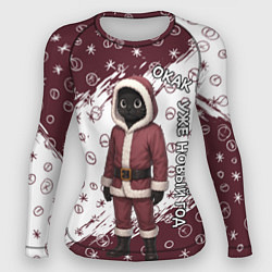 Рашгард женский Окак - уже новый год, цвет: 3D-принт