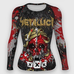 Рашгард женский Metallica XXX, цвет: 3D-принт