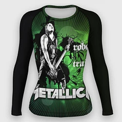Рашгард женский Metallica: Robert Trujillo, цвет: 3D-принт