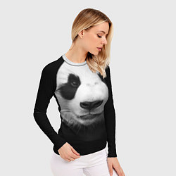 Рашгард женский Взгляд панды, цвет: 3D-принт — фото 2