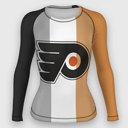 Рашгард женский Philadelphia Flyers, цвет: 3D-принт