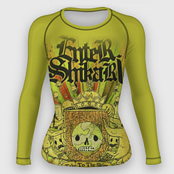 Рашгард женский Enter Shikari: Take to the skies, цвет: 3D-принт