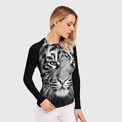 Рашгард женский Красавец тигр, цвет: 3D-принт — фото 2