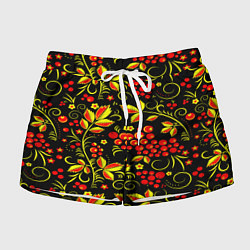 Женские шорты Хохлома