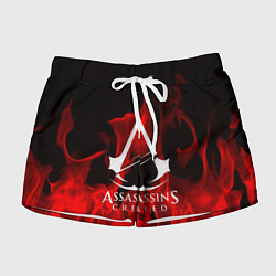 Шорты женские ASSASSINS CREED, цвет: 3D-принт