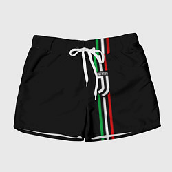Шорты женские JUVENTUS, цвет: 3D-принт