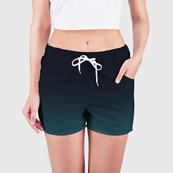 Шорты женские GRADIENT, цвет: 3D-принт — фото 2