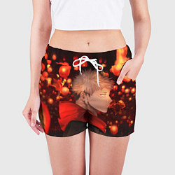 Шорты женские Итадори, цвет: 3D-принт — фото 2