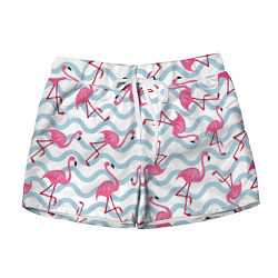 Женские шорты Фламинго Волны