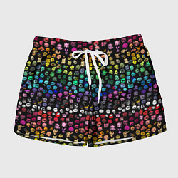 Женские шорты ПЕРСОНАЖИ ИГРЫ FNF