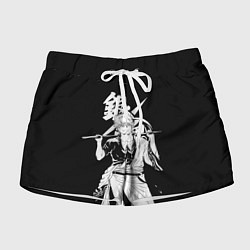 Женские шорты Гинтоки Саката держит меч Гинтама