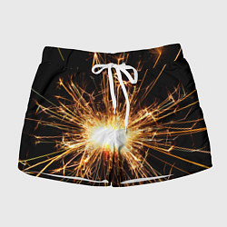 Шорты женские Фейерверк души, цвет: 3D-принт