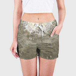 Шорты женские Коллекция Journey На земле 130-2, цвет: 3D-принт — фото 2